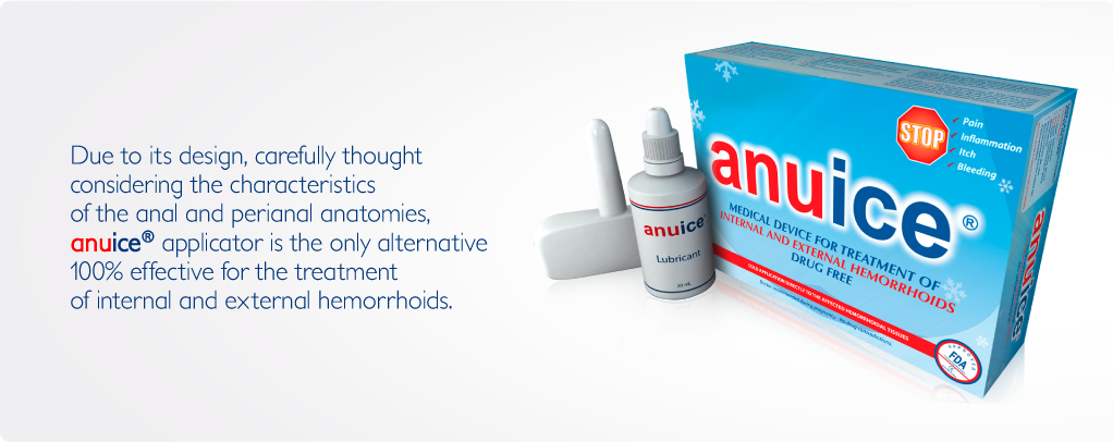 Treatment for hemorrhoids Anuice